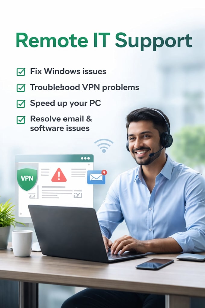 provide IT support for windows and system issues