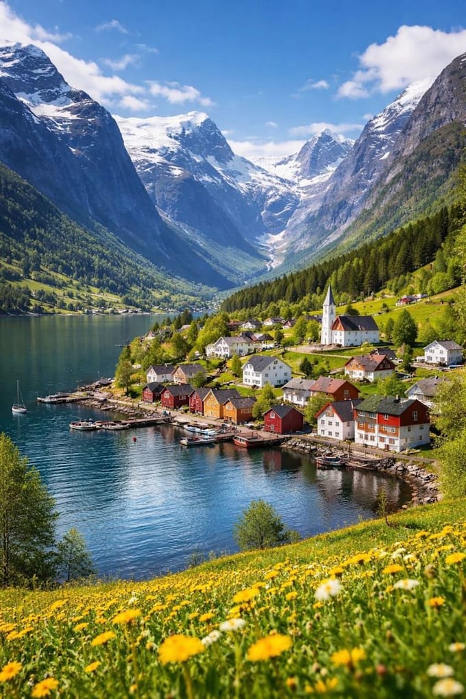 create a travel plan for your trip to norway