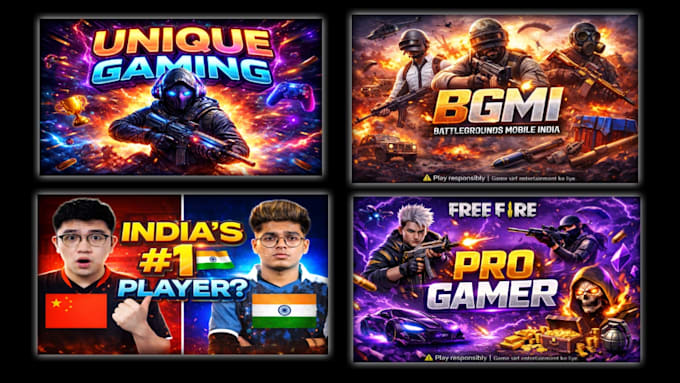 create professional thumbnail designs