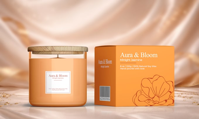 redesign and rebrand your candle packaging and labels