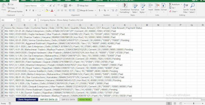 do data formatting and cleaning