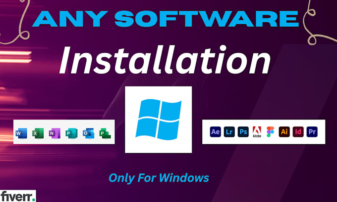 install any software on your computer windows 10,11