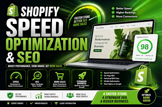 do shopify speed optimization and SEO to boost performance and ranking