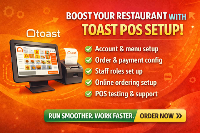 configure toast pos menu setup and system integration