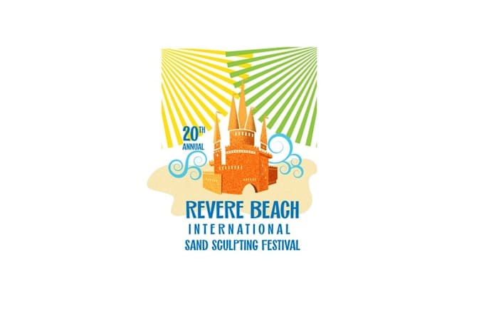 design event sand sculpting festival logo
