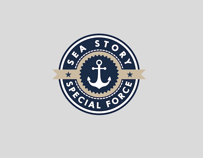 create graceful and fantastic nautical logo design