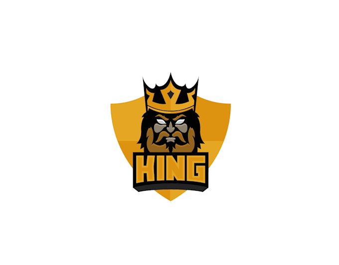 create creative and good looking king logo design