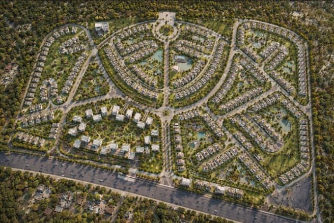 draw and render 3d master plan, site plan, sports landscape, urban plan design