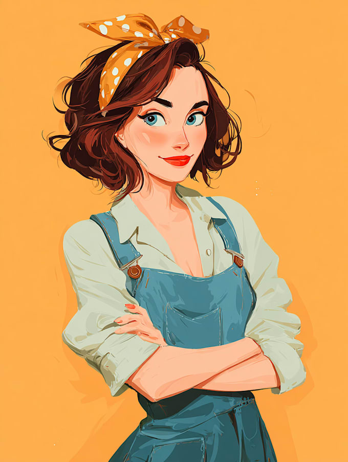 do disney cartoon style