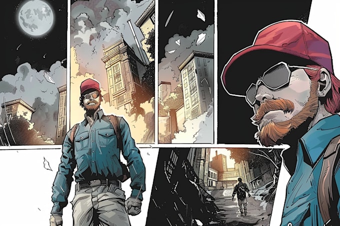 do comic book illustration comic graphic novel comic strip
