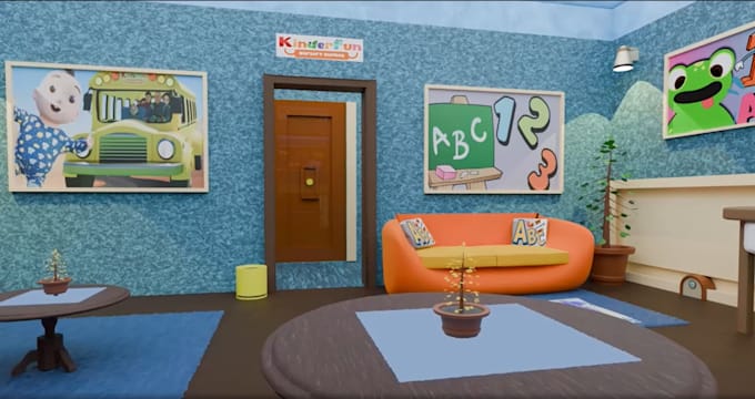 create 3d environment in blender or unreal engine 5