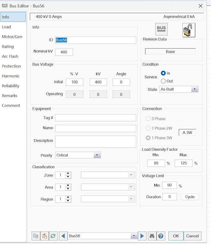 do etap load flow, short circuit and motor acceleration study