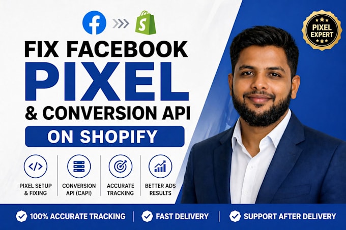 fix facebook pixel and conversion API tracking issues on shopify store