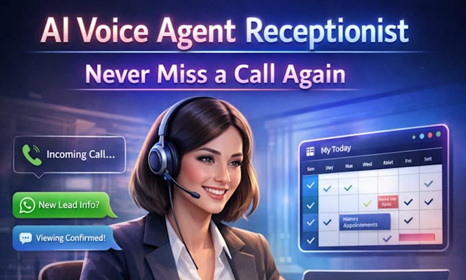create ai voice agent for lead gen and appointment booking