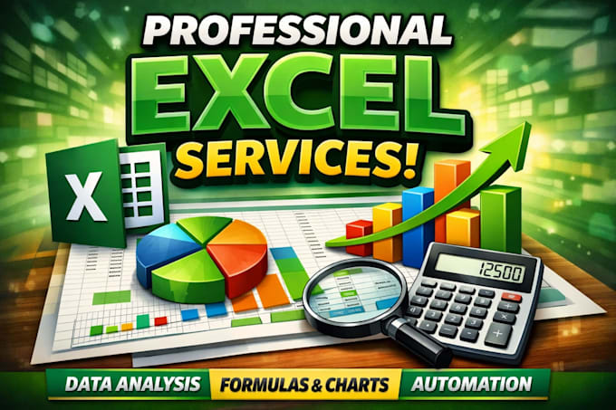create excel dashboard and kpi reports and data analysis