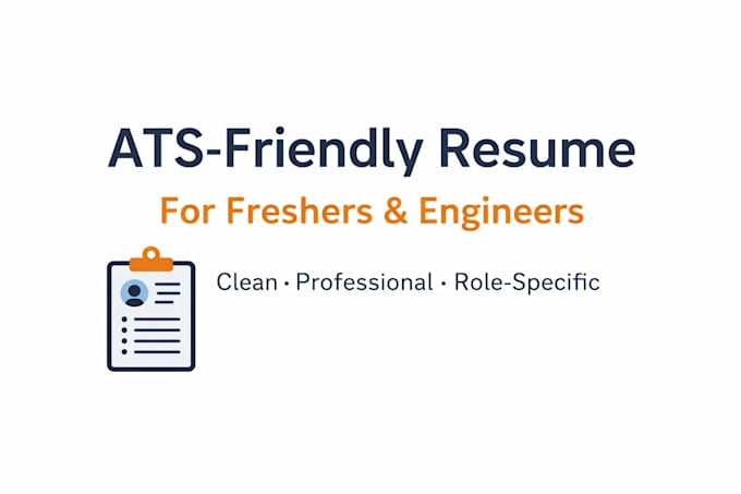 write an ats resume for engineering internships and freshers