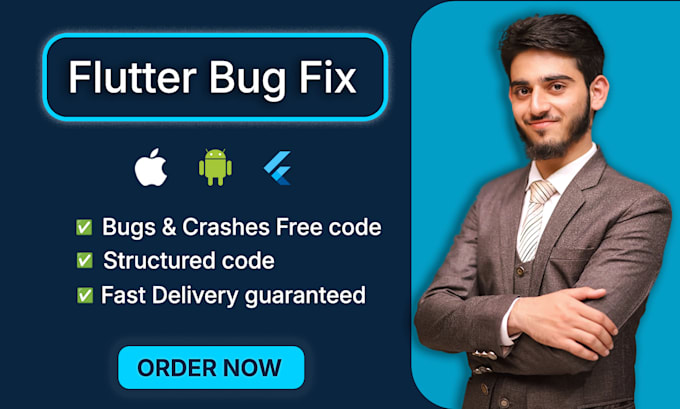 do flutter bug fix and fix errors and crashes in your flutter app