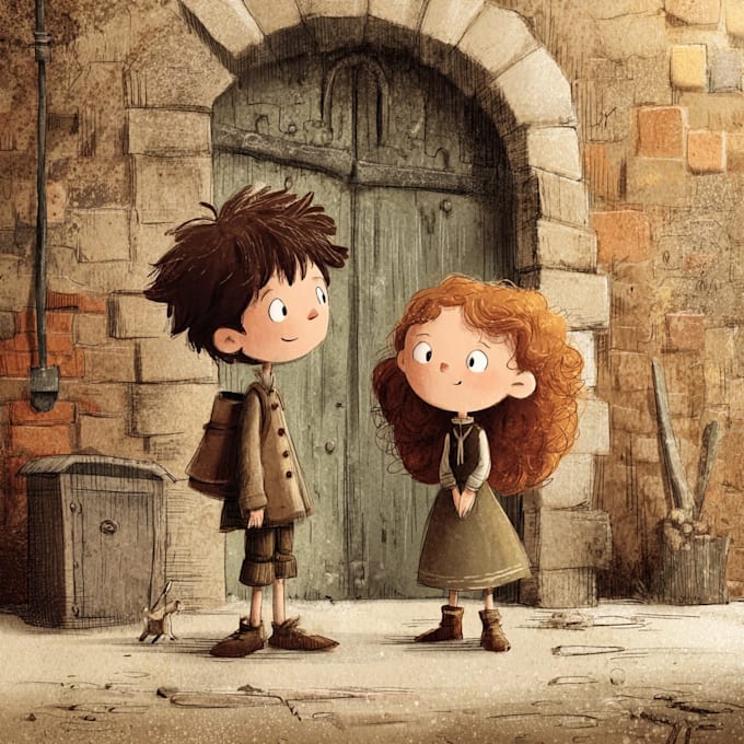do children book illustration