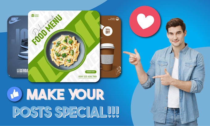 design creative instagram and facebook ads