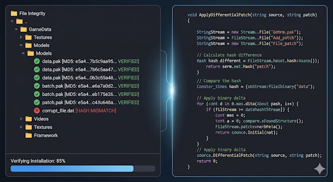 develop custom game launchers, updaters or modding mod tools