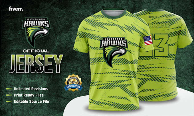 do custom jersey design or sublimation design