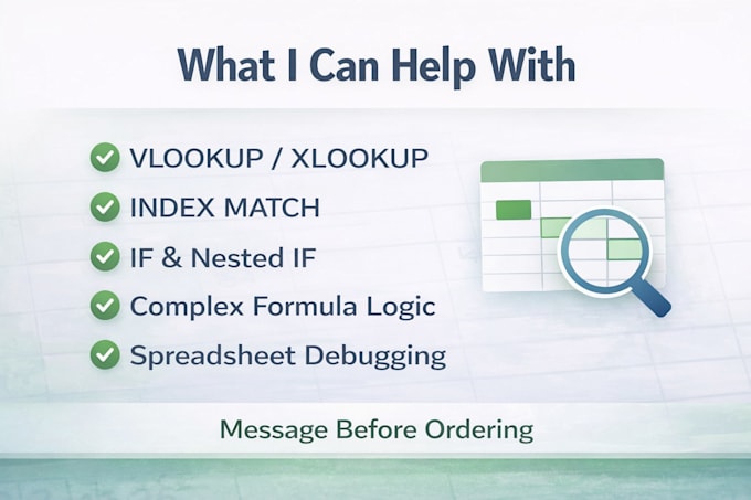 fix excel formulas, errors, and calculations