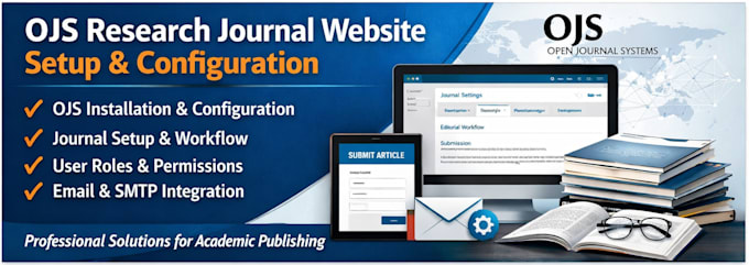 install and configure a professional ojs research journal website