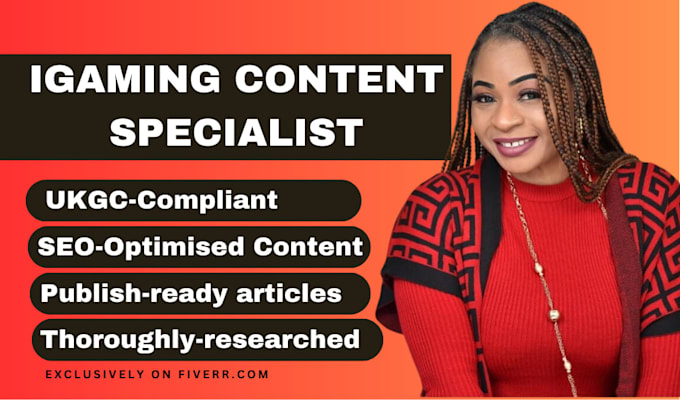 write SEO igaming content that ranks and converts