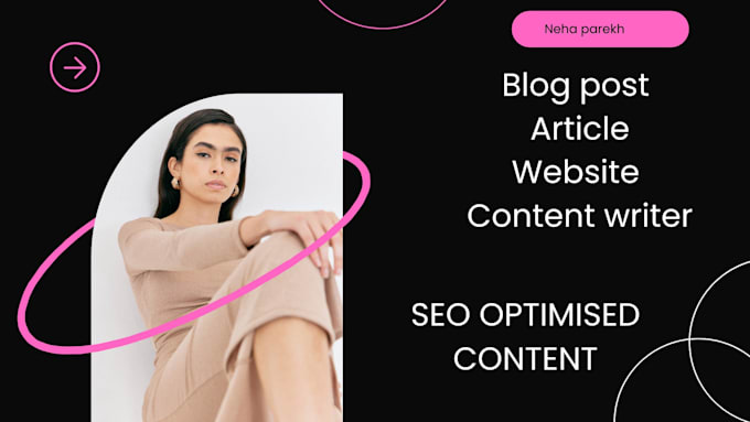 write SEO optimised content for your projects