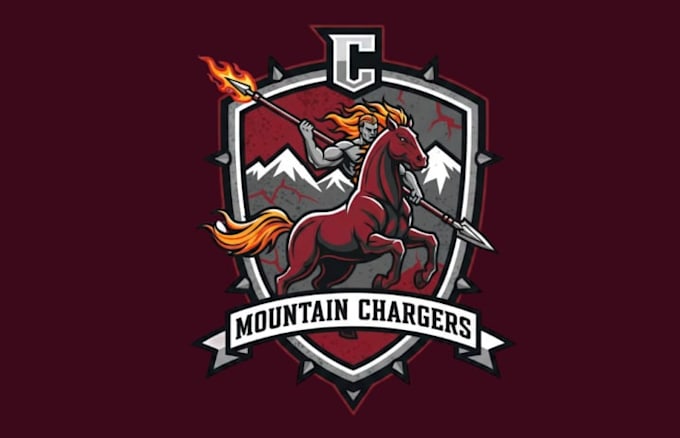 design amazing centaur mascot logo with new concepts design