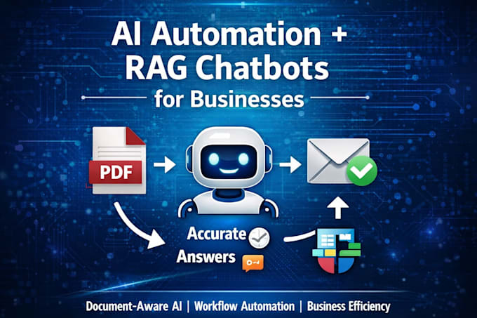 ai automation and rag chatbots for business workflows