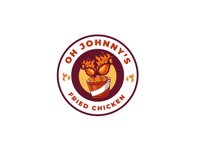 create attractive and imagination fried logo design