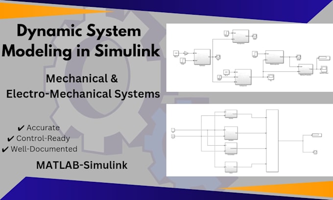 model your mechanical and electromechanical systems in matlab simulink