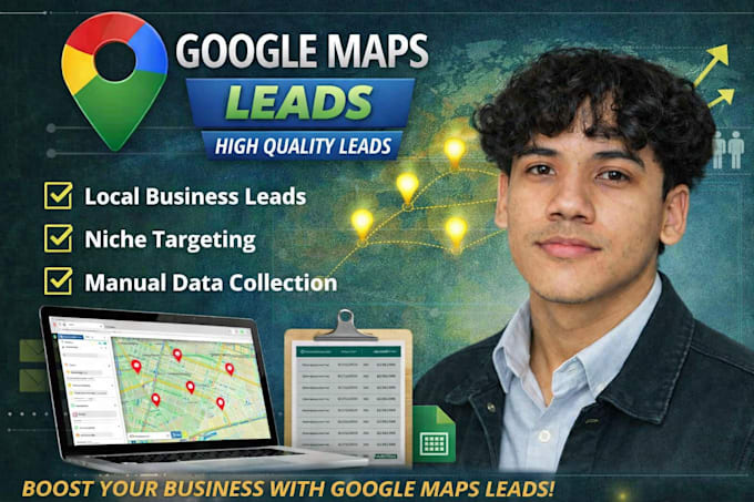 do manually google maps data extraction high quality leads