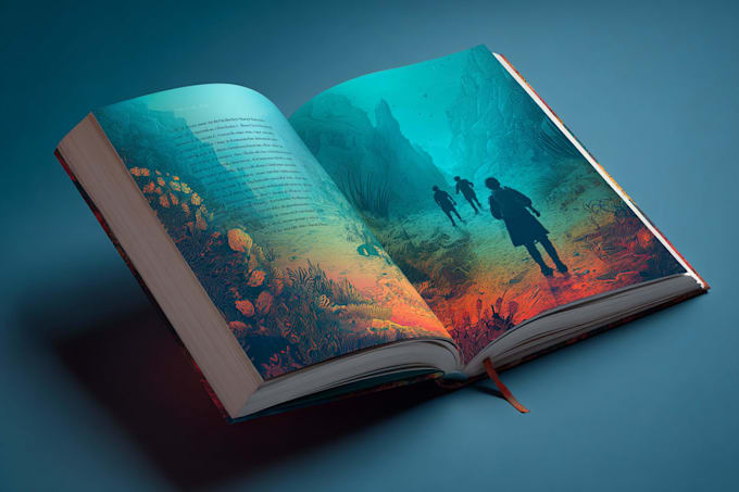 create a professional book cover