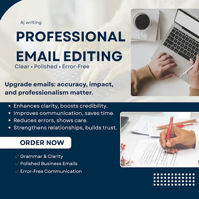 professionally edit and polish your business emails