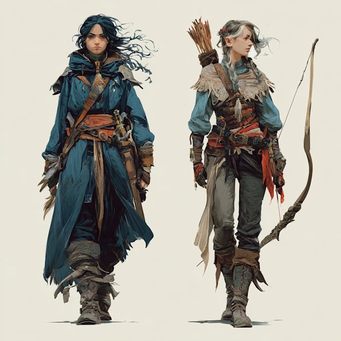 dnd character art and dnd character art