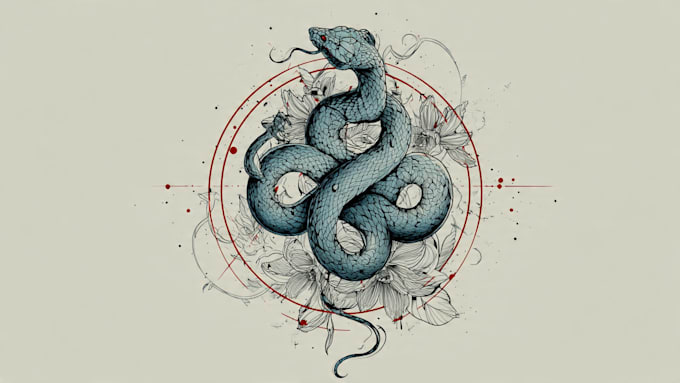 draw a custom tatto design