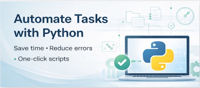 automate repetitive tasks with custom python scripts