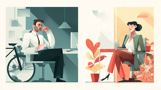 design flat vector illustrations