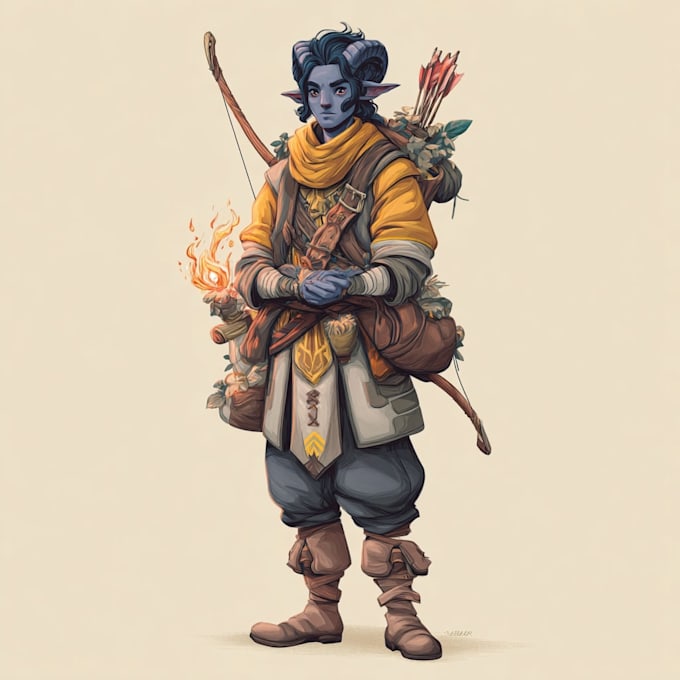 dnd character art and dnd character art