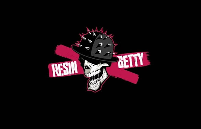 create a premium punk rock band logo