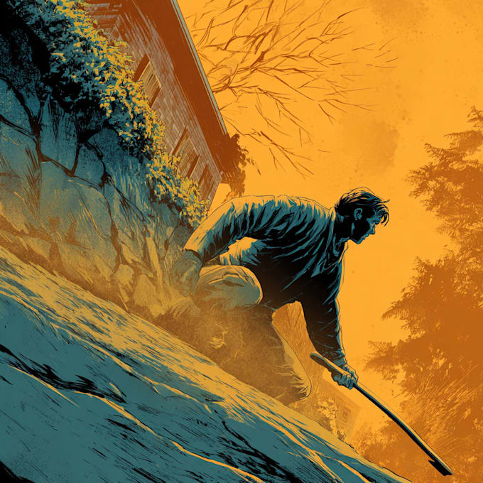 comic book illustration with comic book illustrator