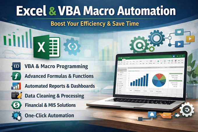 automate your excel sheet using advance formulas and vba macros