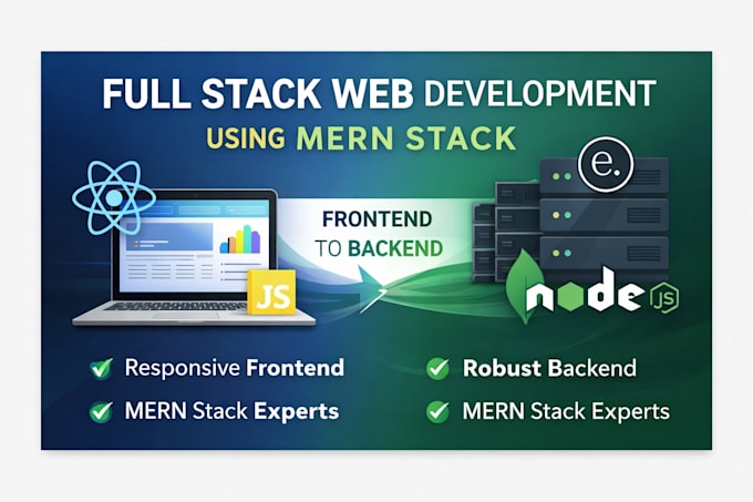 develop complete frontend and backend web applications