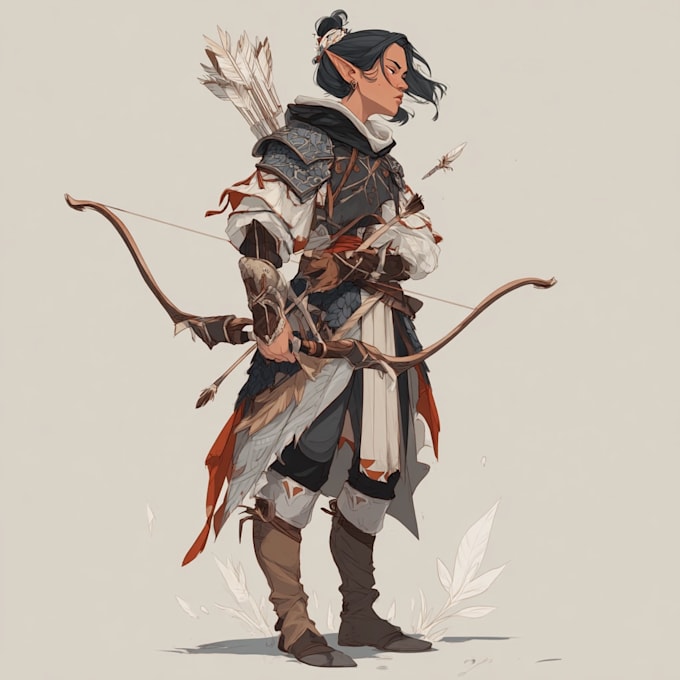 dnd character art and dnd character art
