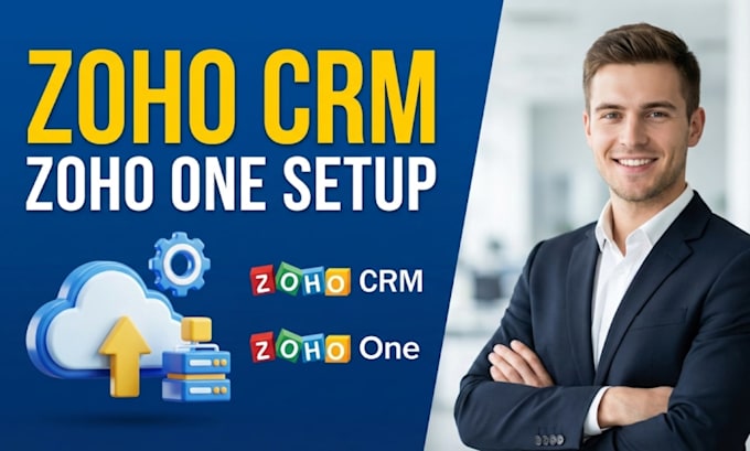 zoho CRM setup zoho one CRM customization expert