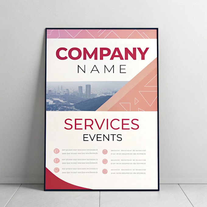 design professional one pager, flyer, or poster