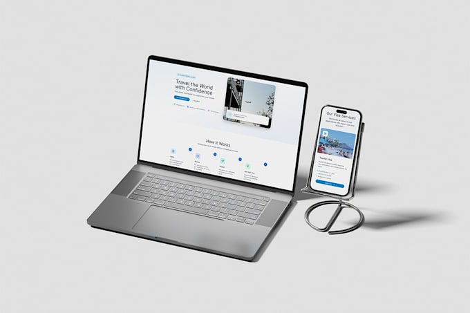 design device mockups for iphone, ipad, imac and android