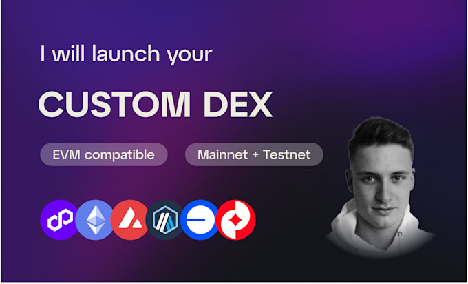 design and launch your custom dex or amm